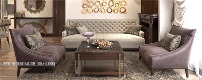 Bộ sofa tân cổ điển cao cấp cho phòng khách tại Parkhill