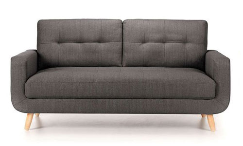 Sofa nỉ Cỏ May hiện đại cho cafe